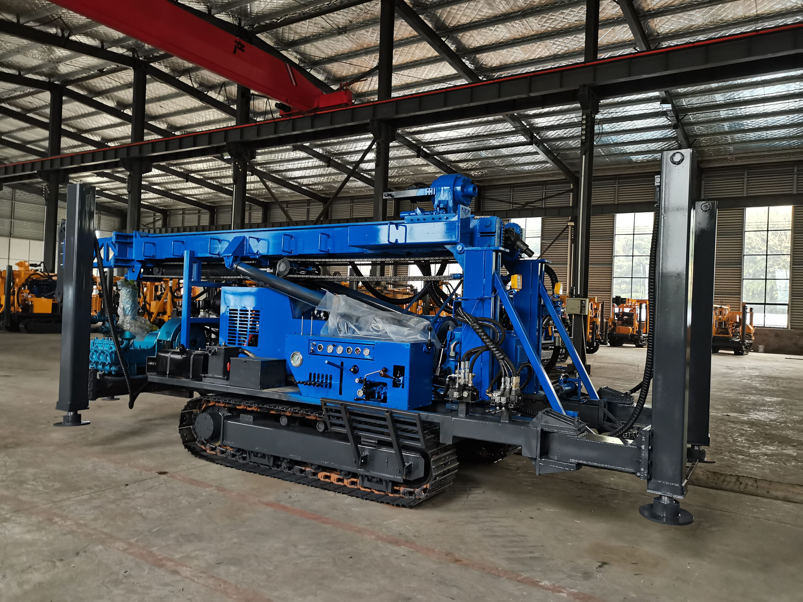 SPT wire-line core drilling rig